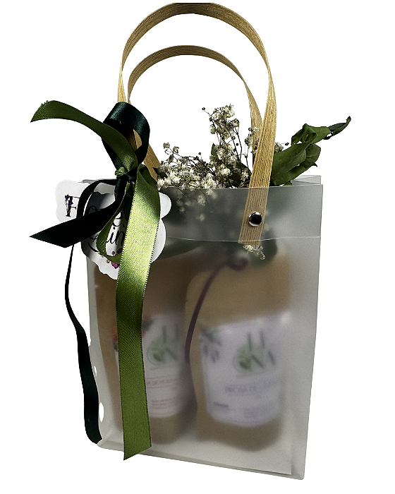Kit Presente Chá Artesanal–Prosa Lavanda+Prosa Morango Laran