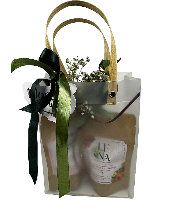 Kit Presente Chá Artesanal – Prosa Morango e Laranja + Maçã