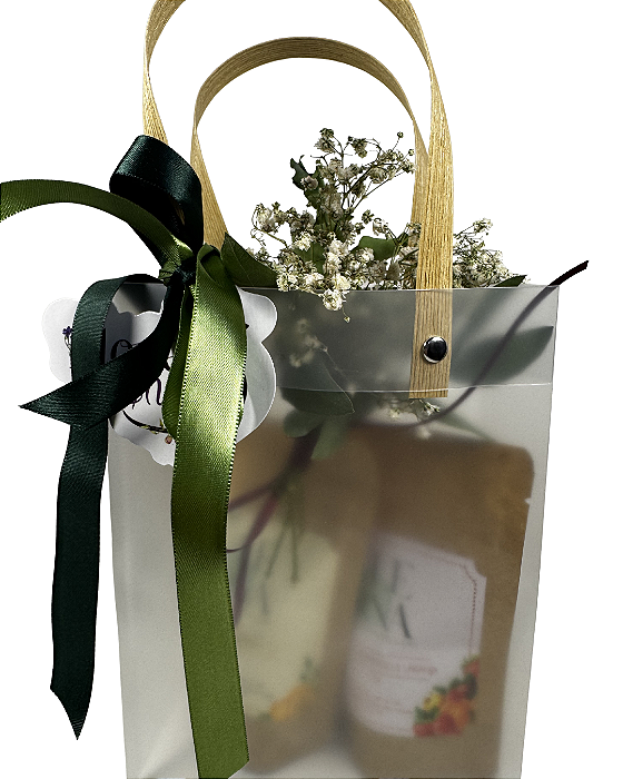 Kit Presente Chá Artesanal –Prosa Morango e Laranja+Maracujá