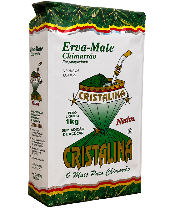 Erva-Mate para Chimarrão Cristalina Nativa 1kg