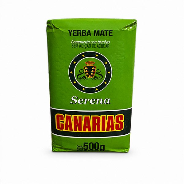 Erva-Mate Canarias Serena 500g – Blend com Ervas