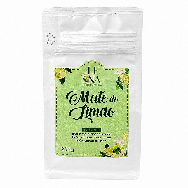 Erva-Mate Saborizada - Mate de Limão 250g