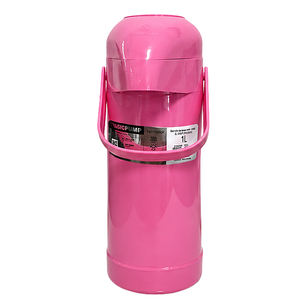 Garrafa Térmica Termolar Magicpump Rosa 1L