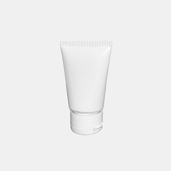 Bisnaga Plástica Branca Com Tampa Flip Top 30ml (20 Unidades)