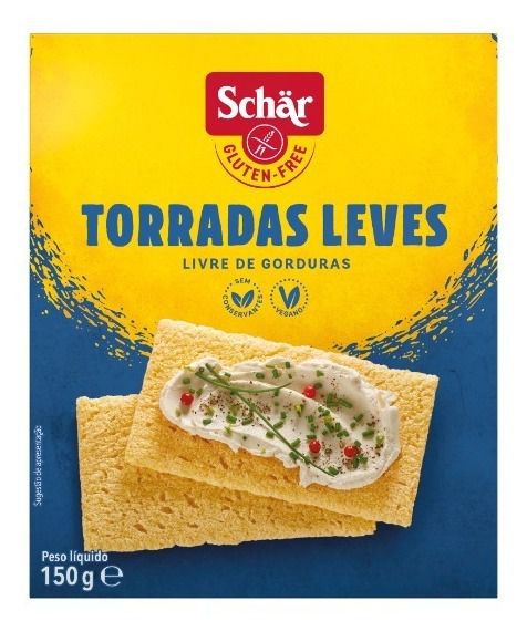 Torrada Leve Fette Croccanti Sem Glúten 150g Schar