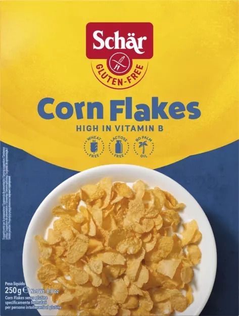Corn Flakes Cereal Sem Glúten E Sem Lactose 250g - Schar