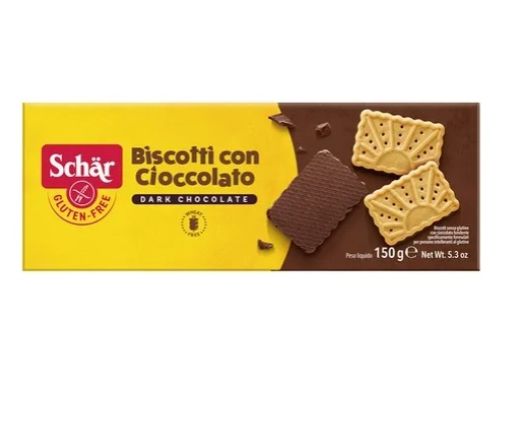 Biscotti con Cioccolato Sem Glúten 150g Schar