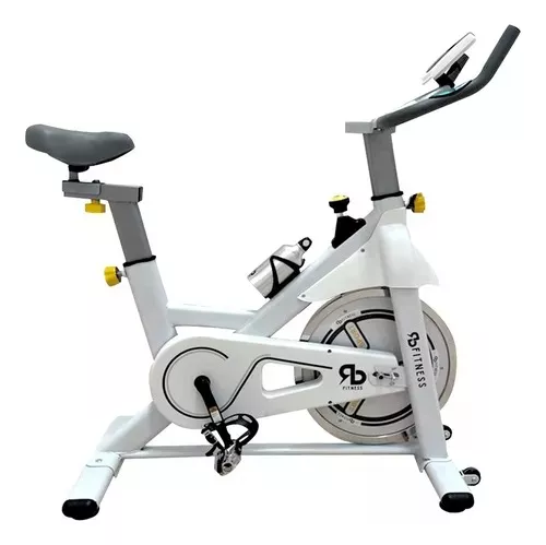 Bicicleta Ergométrica Fitness - Branco 10kg