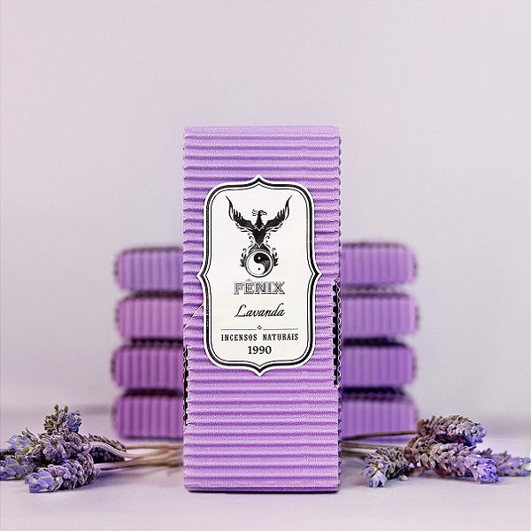 Incenso Natural Fênix Lavanda