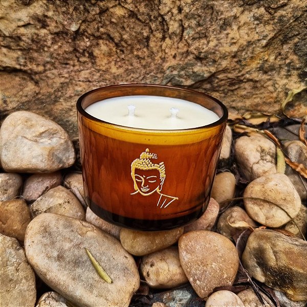 Vela aromática Artesanal Buda 100g