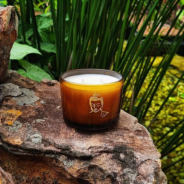 Vela aromática Artesanal Buda 100g