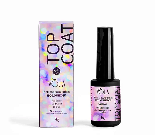 TOP COAT EFEITOS 9G VÓLIA - HOLOSHINE