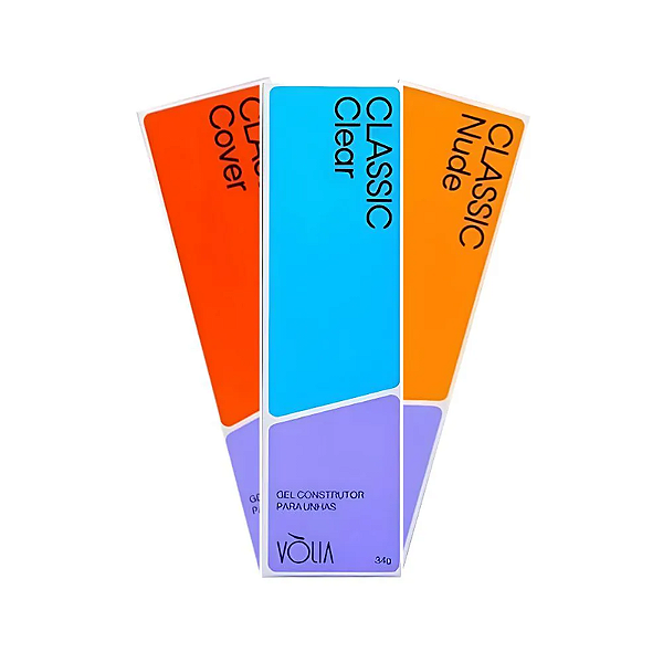 SACHE GEL VOLIA  34G - CORES:CLASSIC NUDE