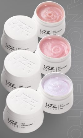 GEL CONSTRUTOR LUMINOUS STAR UZE NAILS - CORES:STAR NUDE