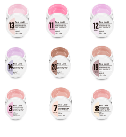 GEL 15ML REAL LOVE - CORES:20 NUDE