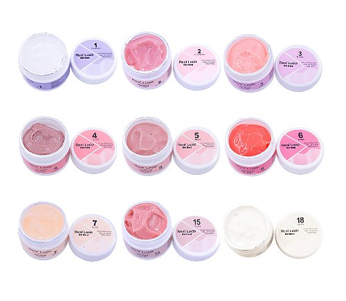 GEL HARD 15ML REAL LOVE - CORES:16 NUDE