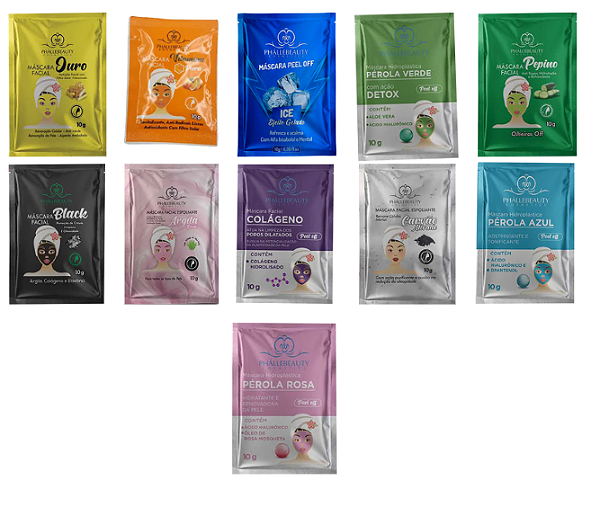 MASCARA FACIAL 10G PHALLEBEAUTY - MODELO:PEEL OFF ICE