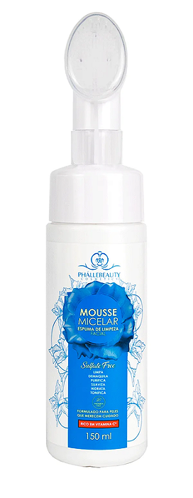 MOUSSE MICELAR 150ML PHALLEBEAUTY - MODELO:TRADICIONAL