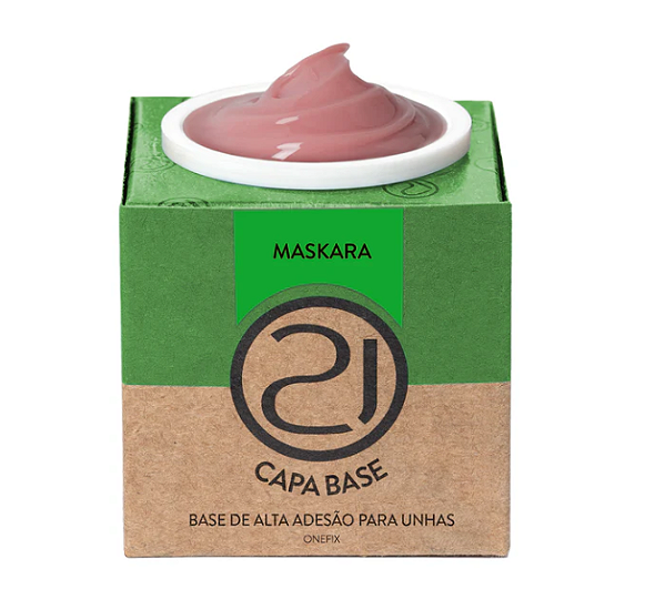 ECOLINE ONEFIX CAPA BASE 28G NAILS 21 - CORES:MASKARA