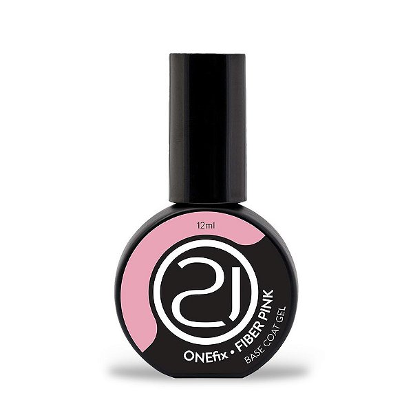ONEFIX CAPA BASE 12ML NAILS 21 - VARIAÇÃO:FIBER PINK