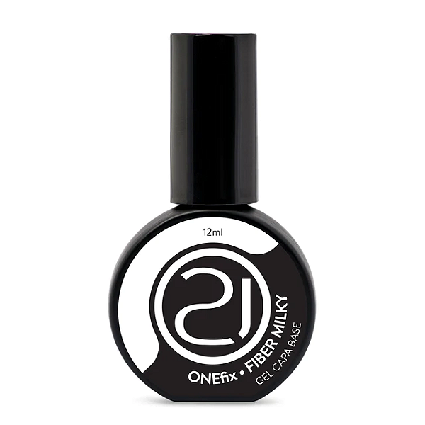 ONEFIX CAPA BASE 12ML NAILS 21 - VARIAÇÃO:FIBER MILKY