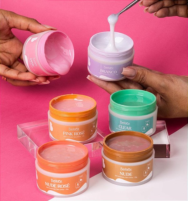 GEL CONSTRUTOR 24G BELTRAT - CORES:PINK