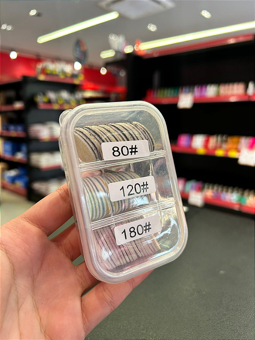 KIT LIXA DISCO COM REFIL