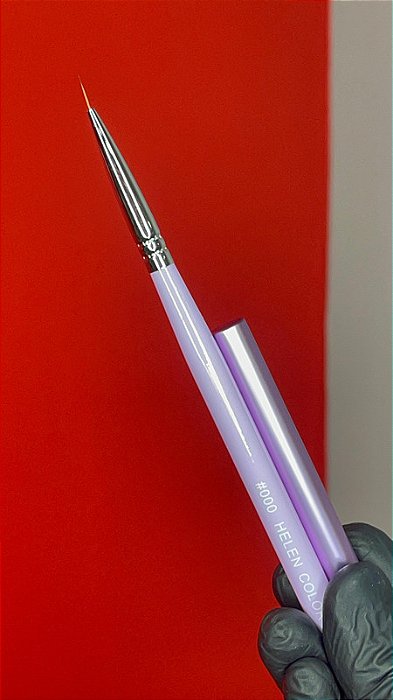 PINCEL DE PRECISÃO C/TAMPA HELEN COLOR