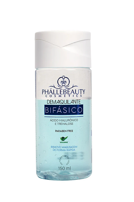 DEMAQUILANTE BIFÁSICO 150ML PHALLEBEAUTY