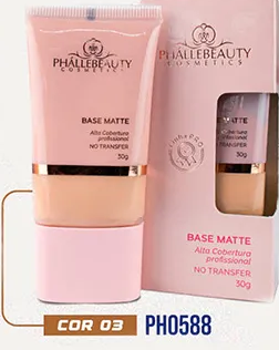 BASE MATTE 30G PHALLEBEAUTY - CORES:03