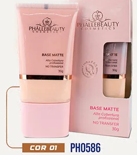 BASE MATTE 30G PHALLEBEAUTY - CORES:01