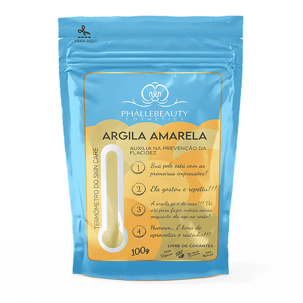 ARGILA PHALLEBEAUTY - CORES:AMARELA