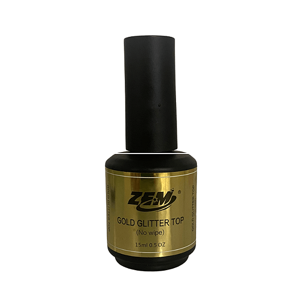 GOLD GLITTER TOP ZEM 15ML