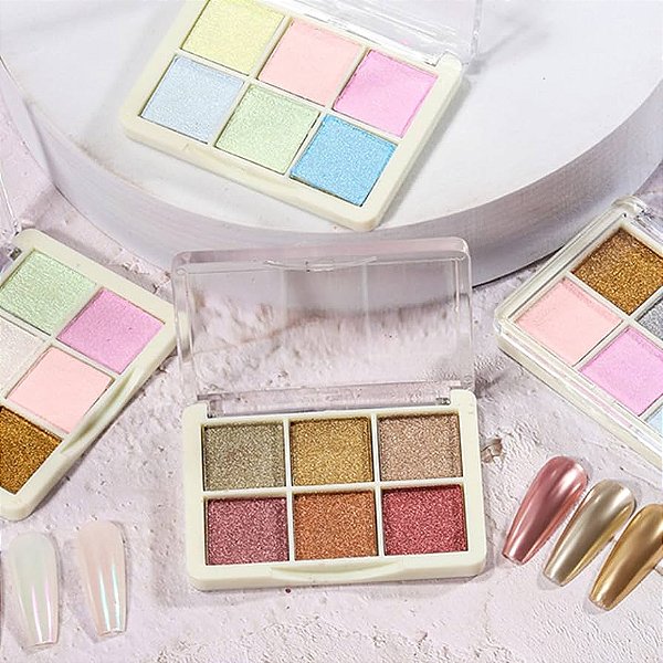 KIT PÓ CHROME 6 CORES