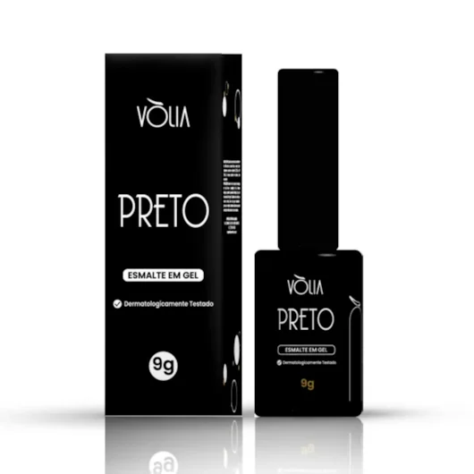 ESMALTE PRETO 9G VOLIA