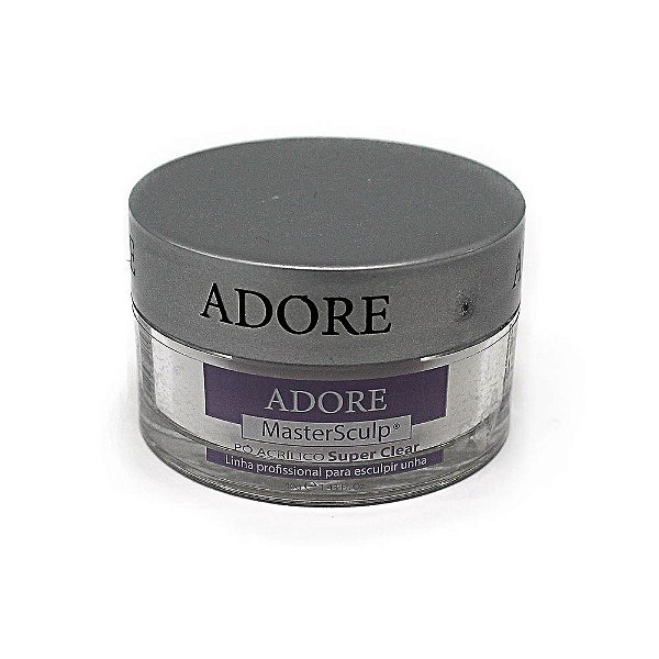 PÓ ACRÍLICO SUPER CLEAR 40G ADORE