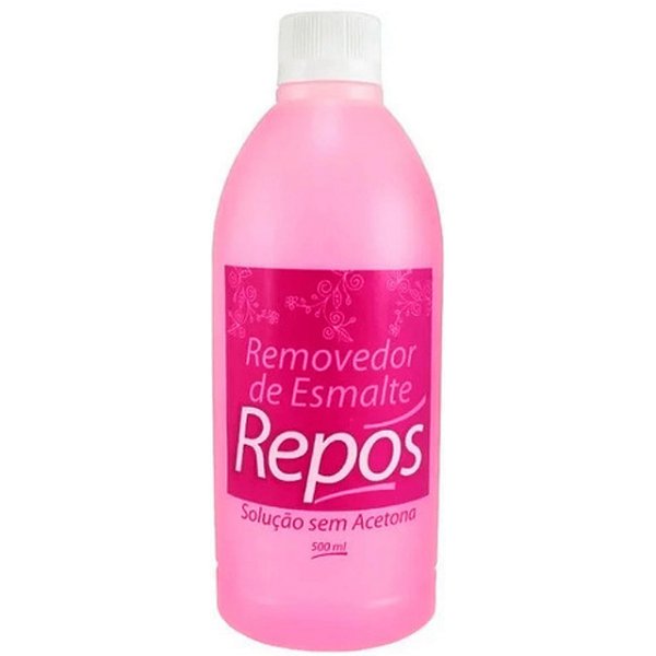 REMOVEDOR DE ESMALTE  S/ ACETONA 500ML REPOS