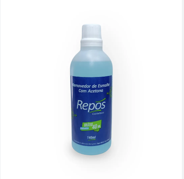 REMOVEDOR DE ESMALTE C/ ACETONA 100ML REPOS