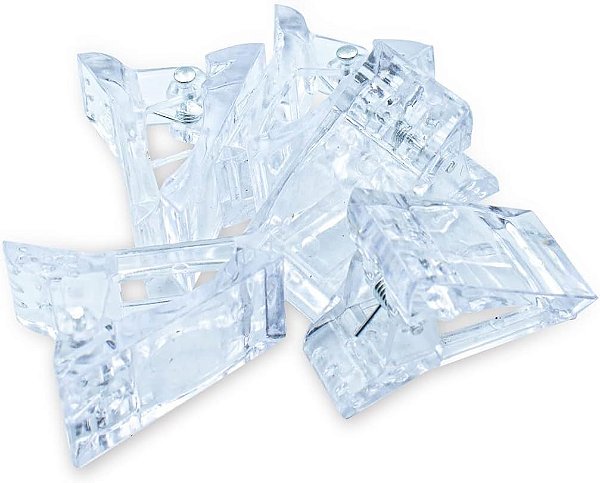 PRESILHAS DE ACRÍLICO GRANDE 10UND