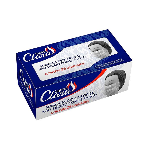 MASCARÁ DESCATÁVEL 25UN SANTA CLARA