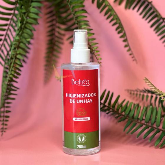 HIGIENIZADOR DE UNHAS COM ESSENCIA DE MELANCIA  260ML BELTRAT