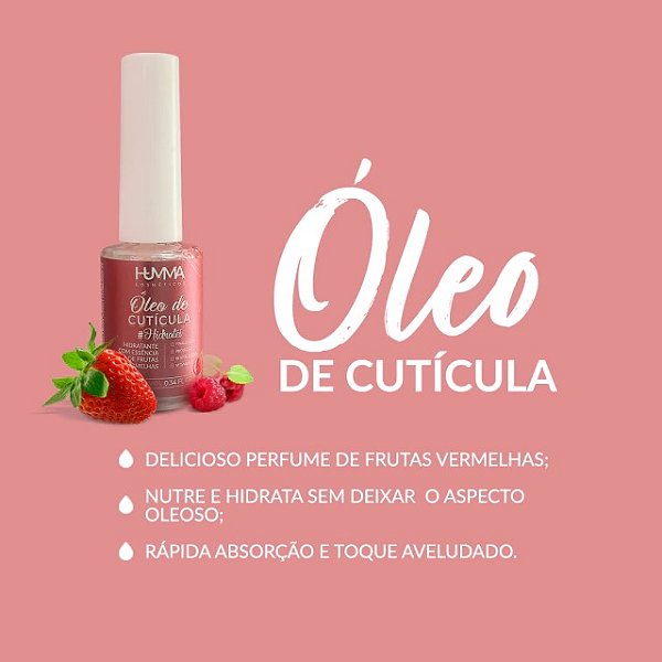 ÓLEO DE CUTÍCULA 10ML HUMMA