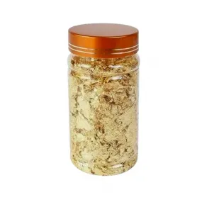 FOLHA DE OURO EM POTE DOURADO