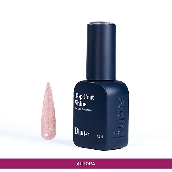 TOP COAT SHINE AURORA 11ML BLUWE