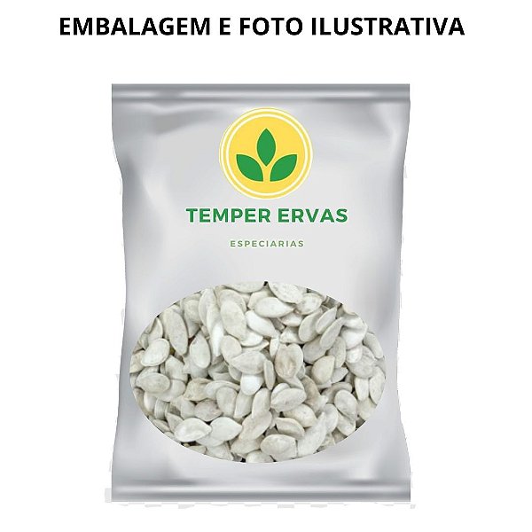 Semente de Abóbora Torrada Salgada - SEM CASCA