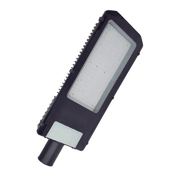 Luminária LED Pública 250W Preta SMD 6500K IP66 bivolt.