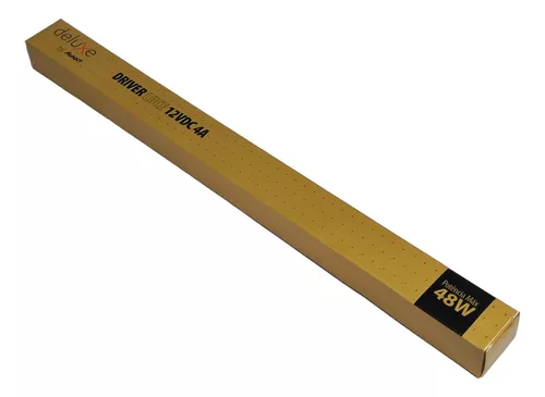 Fonte driver slim 4A 48W 12V.
