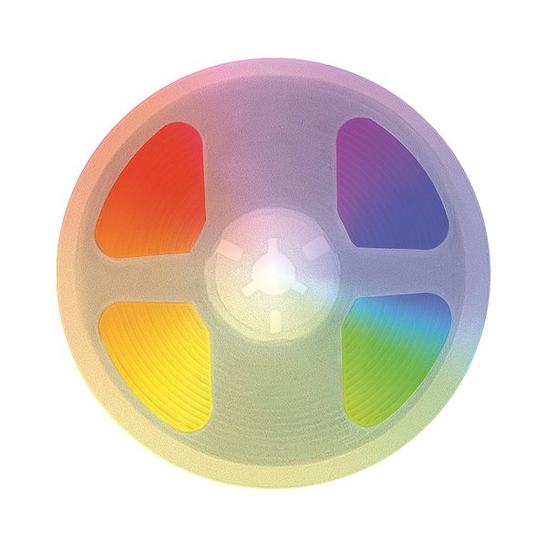 Fita led 5 metros interno RGB 20W/m 12V.