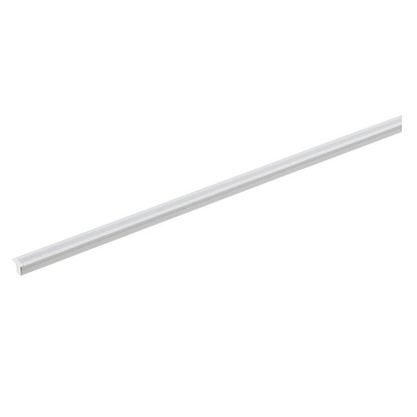 Perfil de embutir LED Archi linear 2 metros IRC 93 2700K 10W 24V alumínio branco.