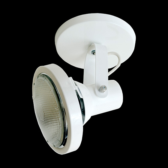 Luminária de sobrepor para Lampada Par 30 Ø11,5x16cm. Facho orientável.